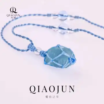 蓝萤石项链