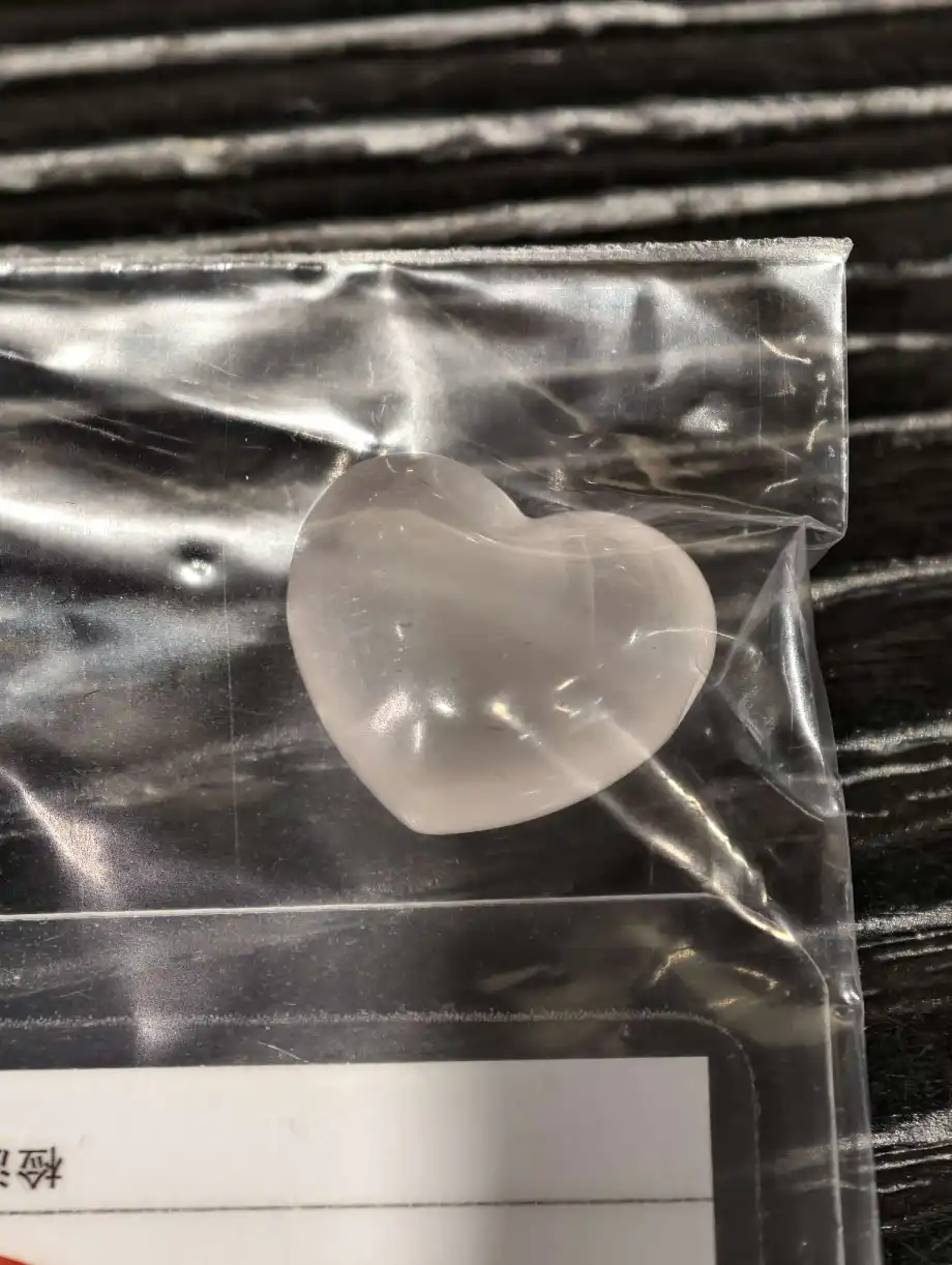 粉晶爱心